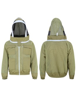 Ultra Ventilated Fencing Veil Green Jacket